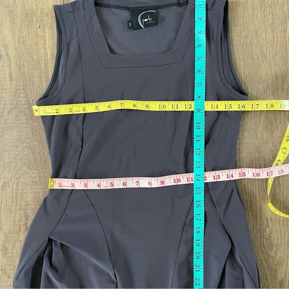 Porto San Fransisco Grey Soft Stretch Women's Dress (Size 1) - Picture 10 of 14